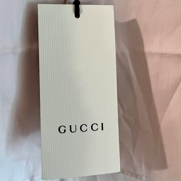 Gucci Men's Dress Shirt Light Pink NWT Size 17/43 - Picture 7 of 8